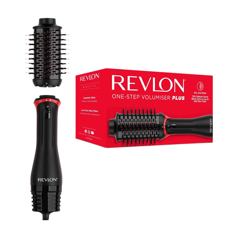 Revlon One-Step Volumiser Plus 2 in 1 with Detachable head, Hair Styler Comb, Wet& Dry Styling, Less Damage | Joybuy