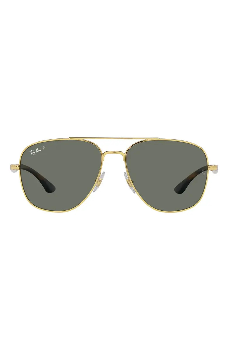 56mm Polarized Square Sunglasses | Nordstrom