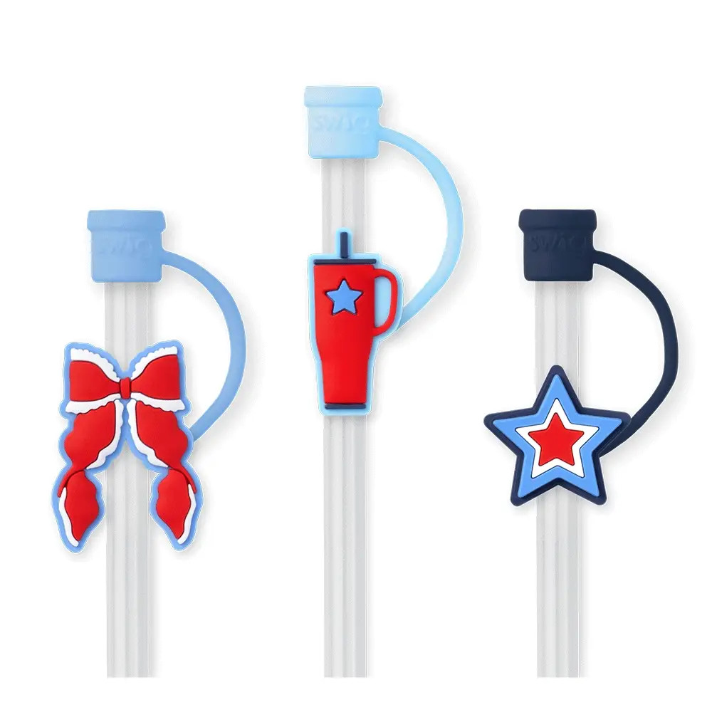 Miss Independence Straw Topper Set | Swig Life