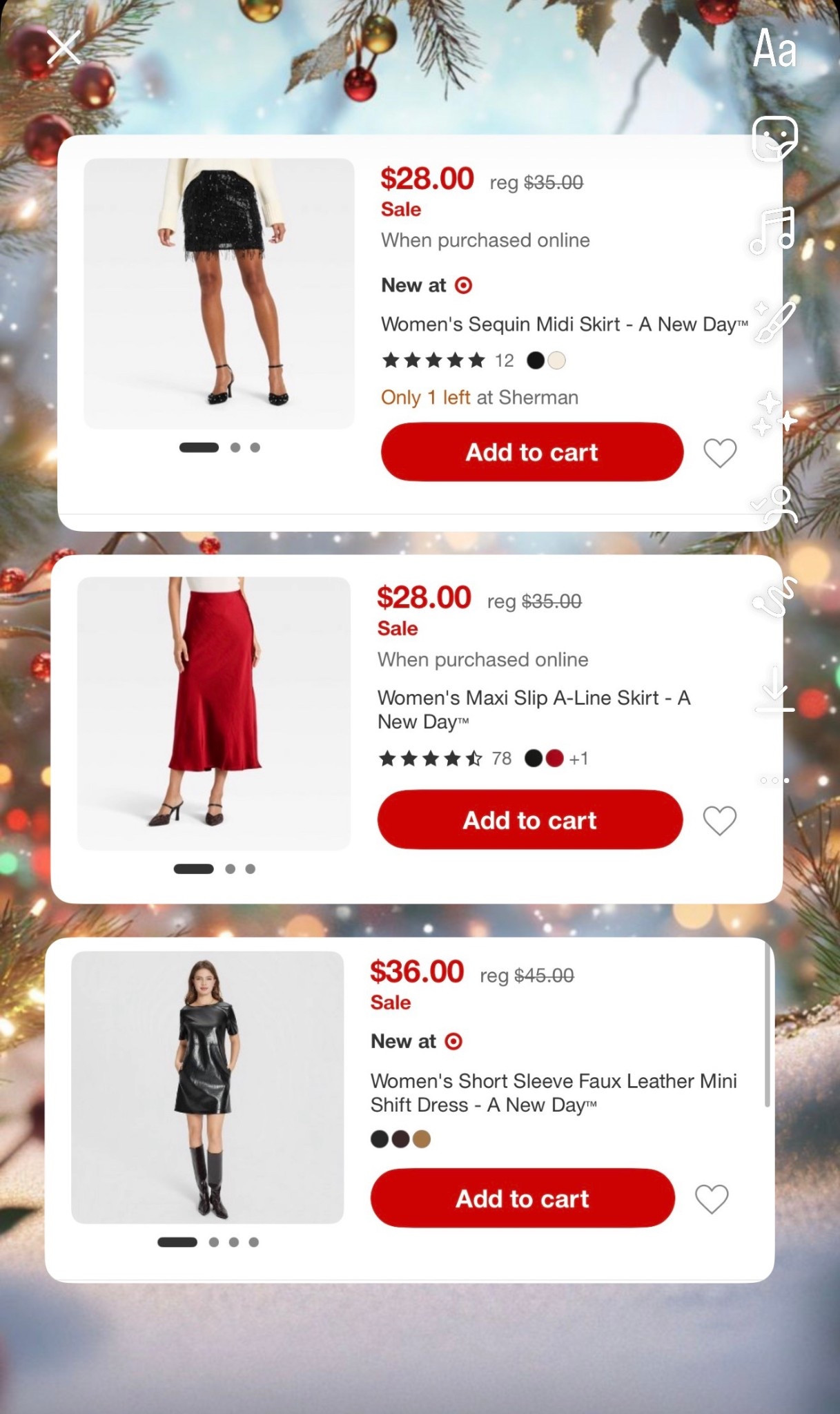 Target finds for Christmas events 

#LTKCyberWeek #LTKHoliday #LTKGiftGuide