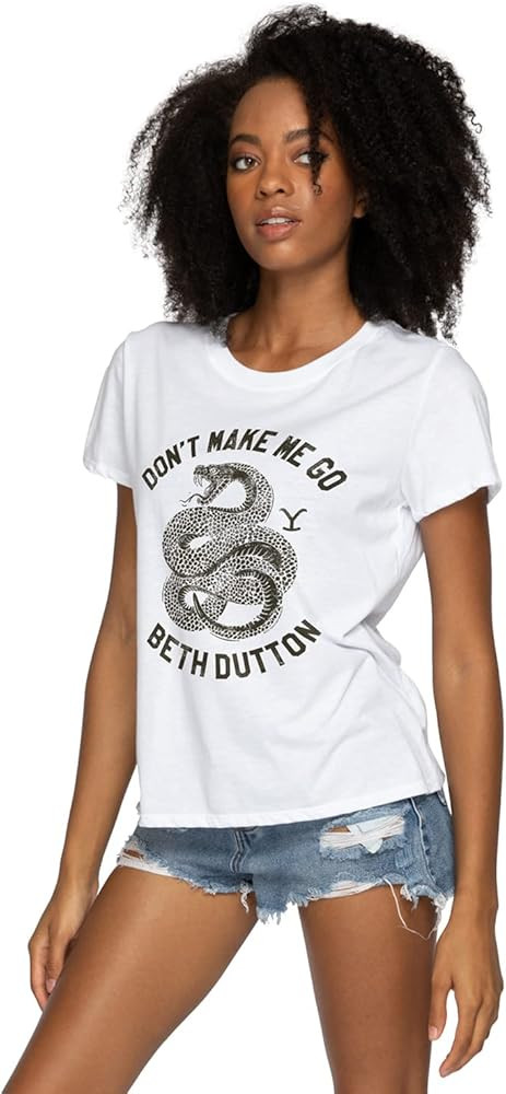 Suburban Riot Yellowstone Official Sorta Sweet Sorta Beth Dutton Loose Women's Tri-Blend Short Sleev | Amazon (US)