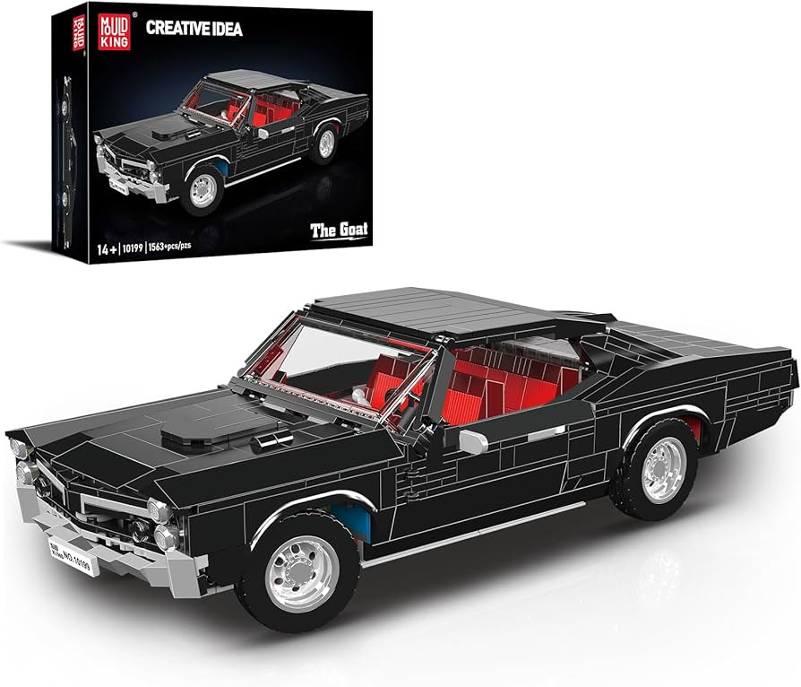 Mould King 10199 Sports Car Building Block Kits, MOC Classic Vintage Car Model Building Sets, Gif... | Amazon (US)