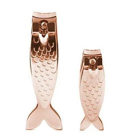 Kikkerland Copper Big Fish & Little Fish Nail Clipper Set | Walmart (US)