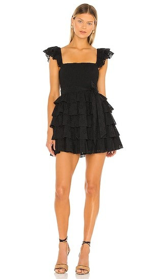 Tularosa Carlotta Mini Dress in Black. - size M | Revolve Clothing (Global)