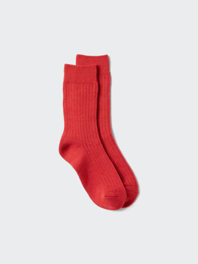 HEATTECH Socks | Ribbed | UNIQLO (US)