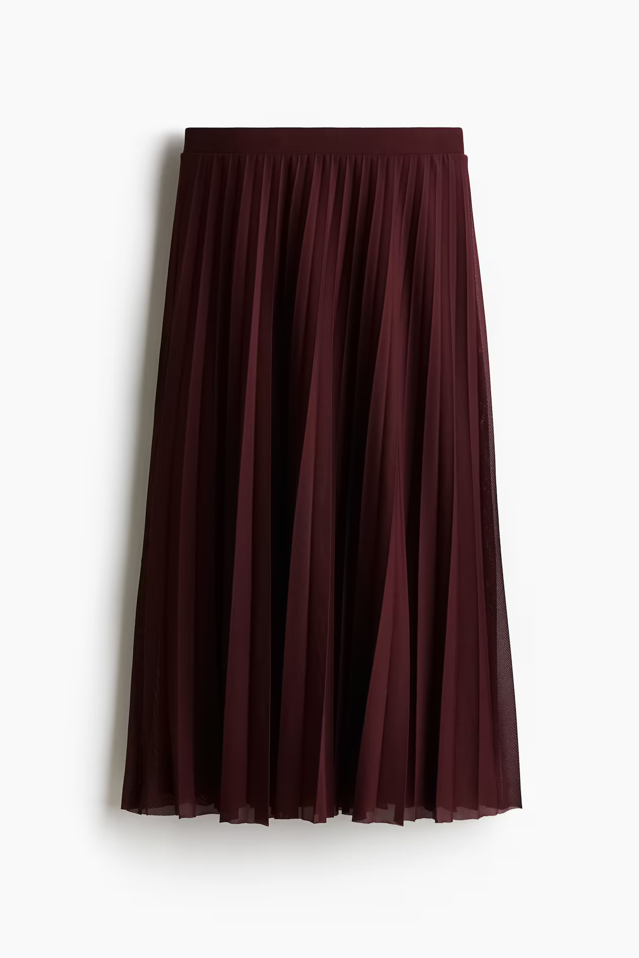 Pleated mesh skirt | H&M (DE, AT, CH, NL, FI)