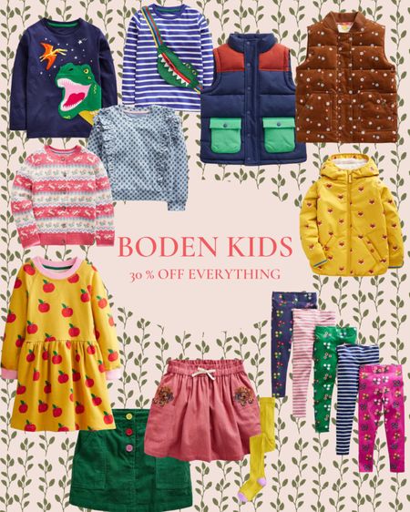 Boden kids Labor Day sale pics fit boys and girls. I love Boden for it’s incredible prints, quality fabrics, fast shipping, and easy returns 
XO, Claire 🩵

#LTKBacktoSchool #LTKSale #LTKkids