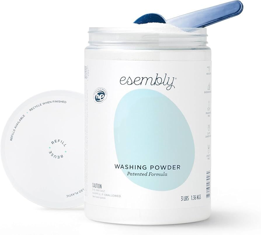 Esembly Cloth Diaper Laundry Detergent 3lbs Refillable Canister - Washing Powder Specially Formul... | Amazon (US)