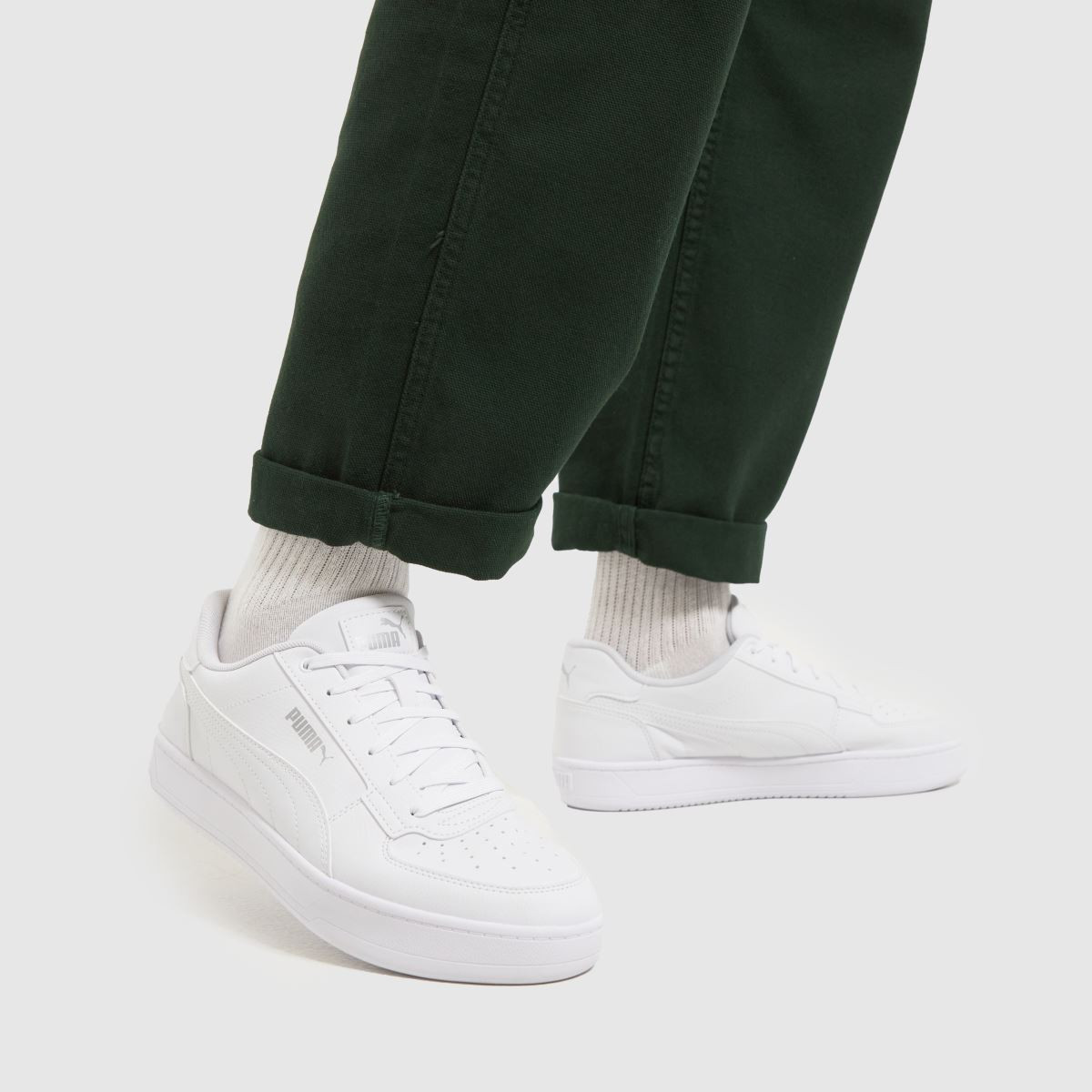 Mens White PUMA Caven 2.0 Trainers | schuh | Schuh
