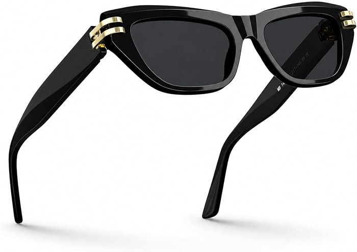 Retro Cat Eye Sunglasses for Women Polarized Sunglasses Womens Vintage Cateye Fashion Shads Trend... | Amazon (US)