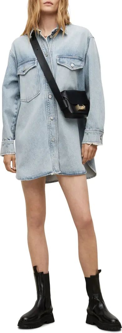 Long Sleeve Denim Shirtdress | Nordstrom