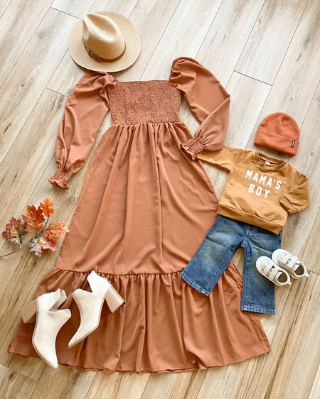Fall dress. Amazon fashion. Fall family photo. 

#LTKSeasonal #LTKSale #LTKfamily