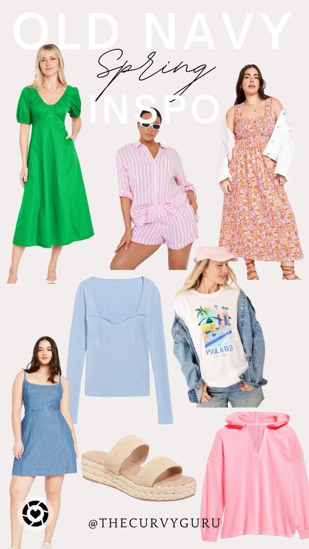 Sharing this graphic again because everything is on sale right now! I love all of old navy spring pieces 🩷🌸😍

#LTKfindsunder50 #LTKplussize #LTKsalealert