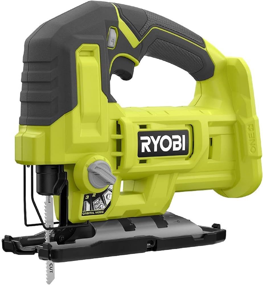 RYOBI ONE+ 18V Cordless Jig Saw (Tool Only) 18 VOLT, PCL525B, Green | Amazon (US)