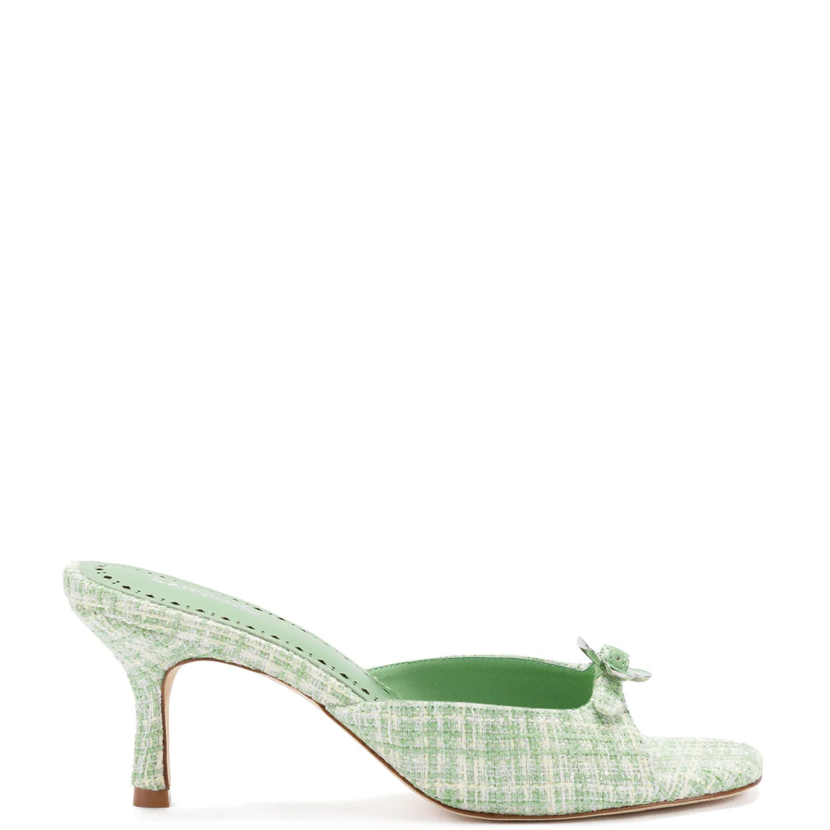 Daisy Mule In Mint Tweed | Over The Moon