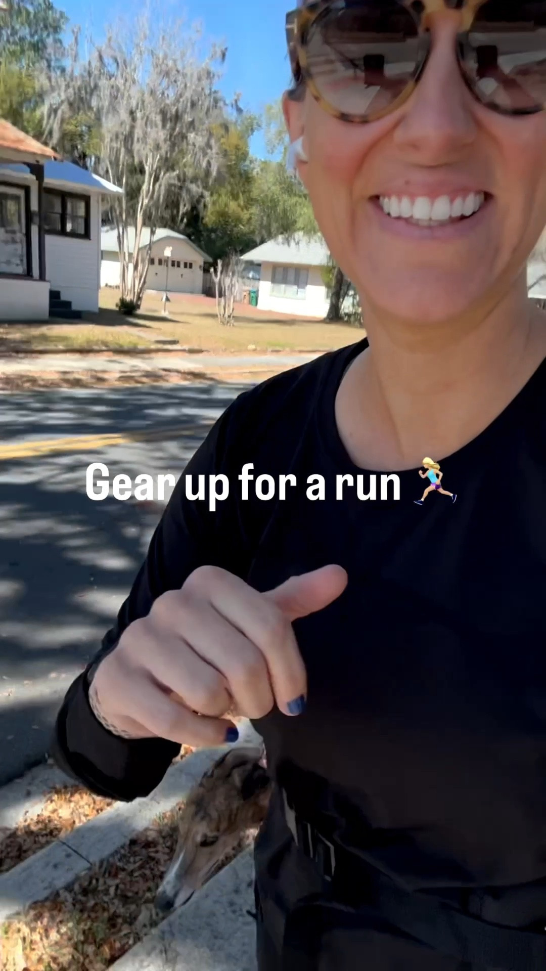 some of my go to items for a 60 degree ITS GORGEOUS OUTSIDE run (with my greyhound, you need this dog running belt btw) 🏃🏼‍♀️ 🐕 #running #workout #lululemon #nike #dogmom #dogwalking

#LTKActive #LTKfitnessgoals #LTKselfcare