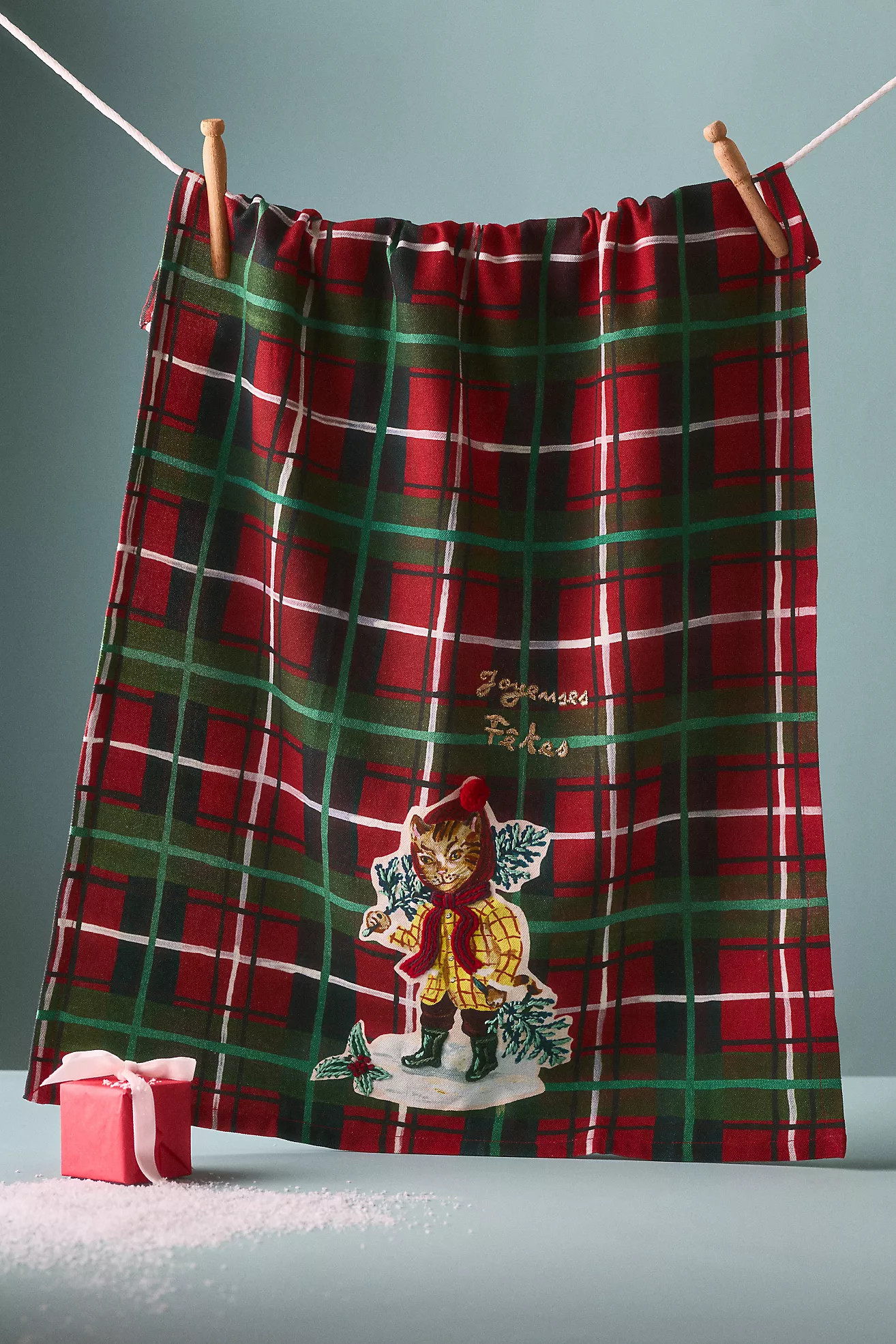 Nathalie Lete Holiday Dish Towel | Anthropologie (US)
