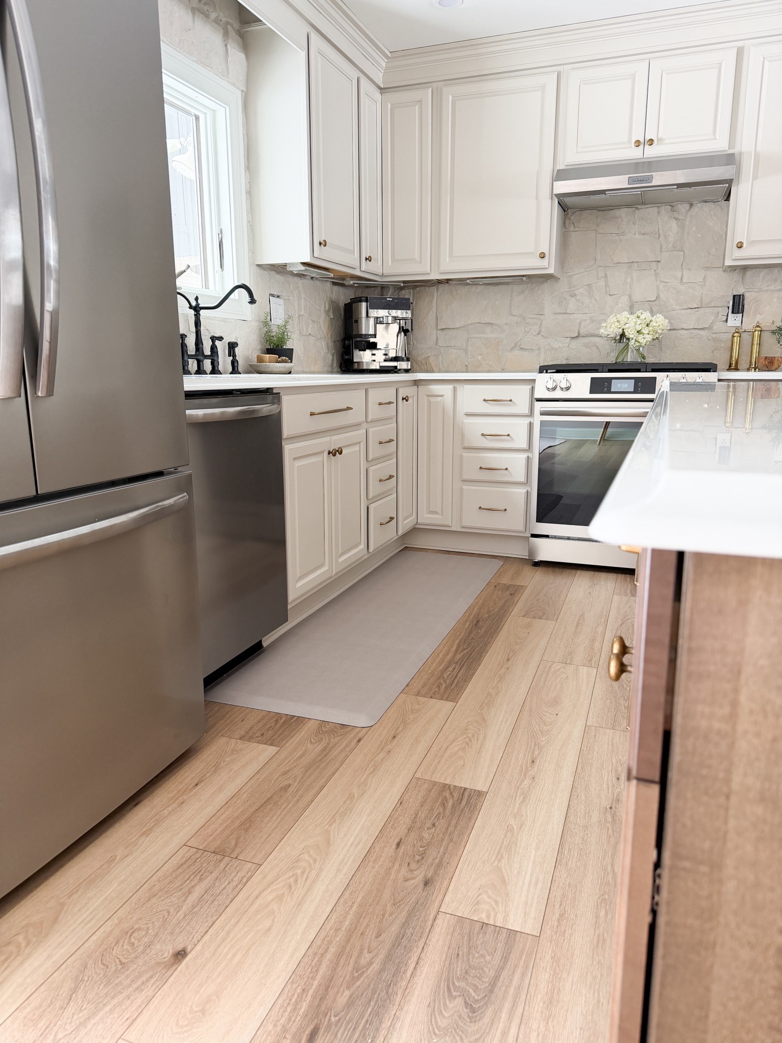 Added this runner and loving it! 

Neutral kitchen 

#LTKHome #LTKU