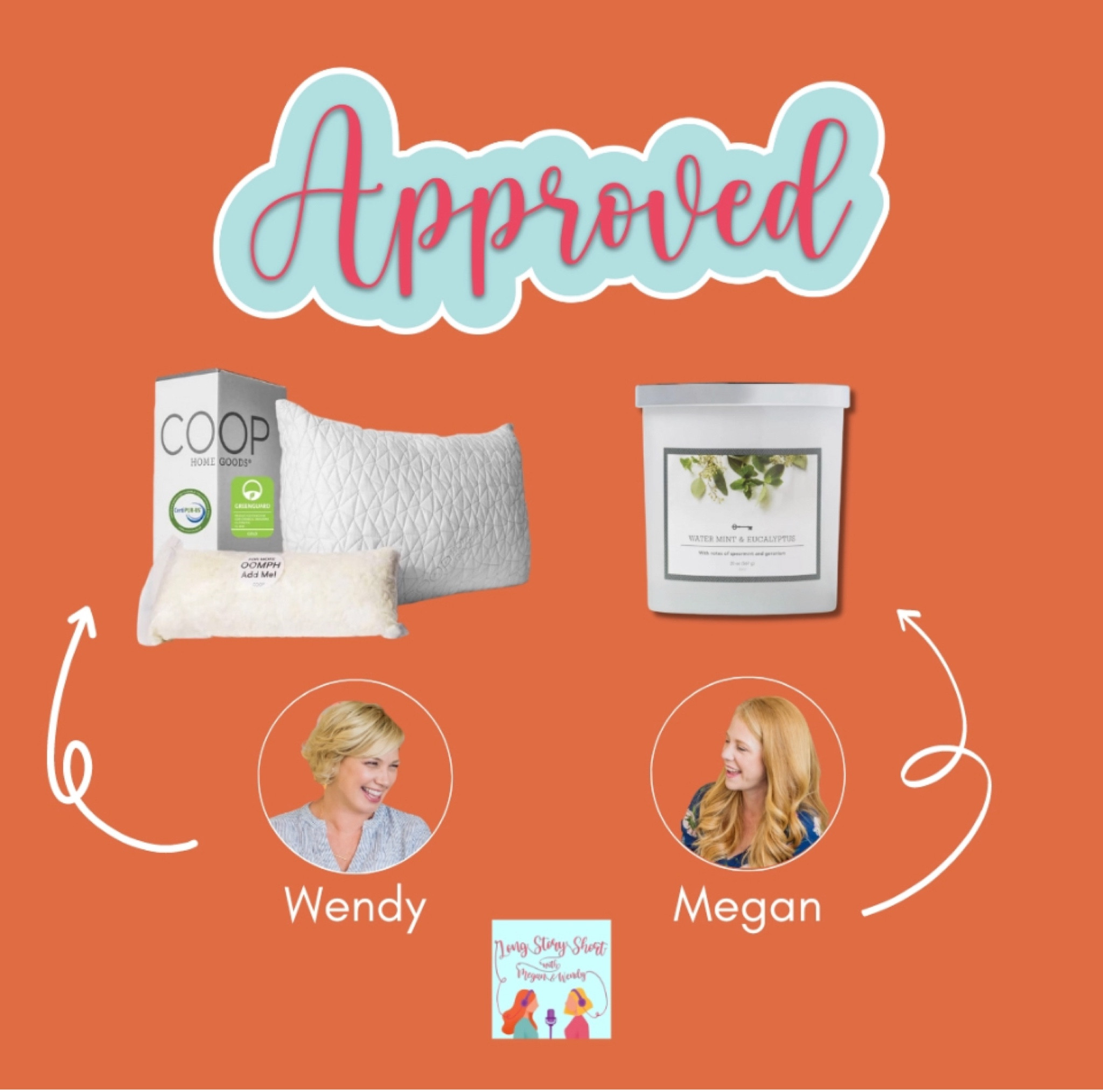 Continuing with our uncanny ability to choose items from the same category, today we've got all things comfort and home​​​​​​​​
​​​​​​​​
Wendy left her pillow in a hotel on vacation (and refuses to call and see if they still have it! She ordered this @coophomegoods pillow on a recommendation from @jenniecanzoneri and loves it!​​​​​​​​
​​​​​​​​
Megan can't stop buying this Threshold candle - if she has a signature home scent, this is it. Water Mint and Eucalyptus, the fresh clean scent your home needs!​​​​​​​​
​​​​​​​​
Both items linked on our Shop our Instagram page as well as in our "Approved" highlight.​​​​​​​​
#threshold #targetdiditagain #targetfaves #homegoods #homefavorites #cozyathome #cozy #comfort #candle #candlerecommendation #candlescent #candlefavorites #targethome

#LTKhome