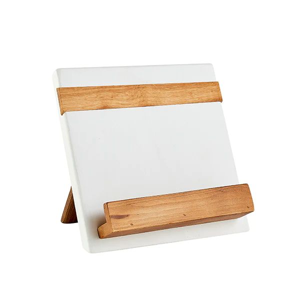 Cookbook Holder in White | Caitlin Wilson Design