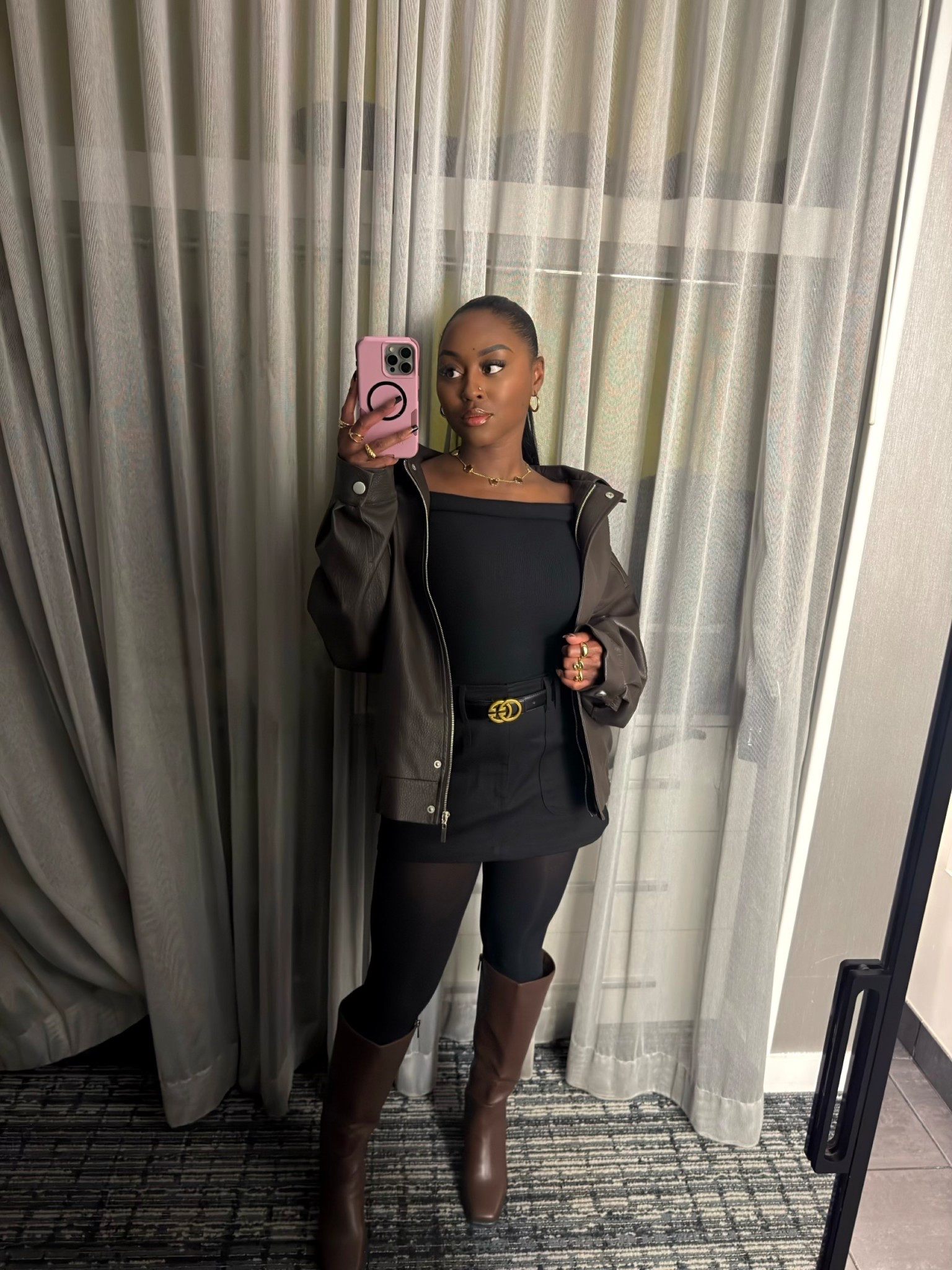 Chocolate leather season 🤎

fall outfit ideas, brown outfit inspo, fall fashion 2025, brown aesthetic outfit, fall wardrobe essentials, chic fall outfit, neutral fall look, brown leather jacket outfit, mini skirt fall outfit, knee high boots style, fall outfit inspiration, cozy fall fashion

#LTKBeauty #LTKShoeCrush #LTKStyleTip