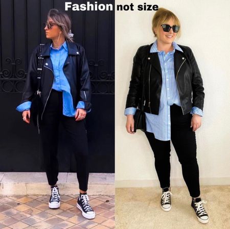 Fashion Not Size 🖤💙

#lederjackenlook #beautyhasnosize #curvylook #frühlingsoutfit

#LTKplussize #LTKeurope #LTKstyletip