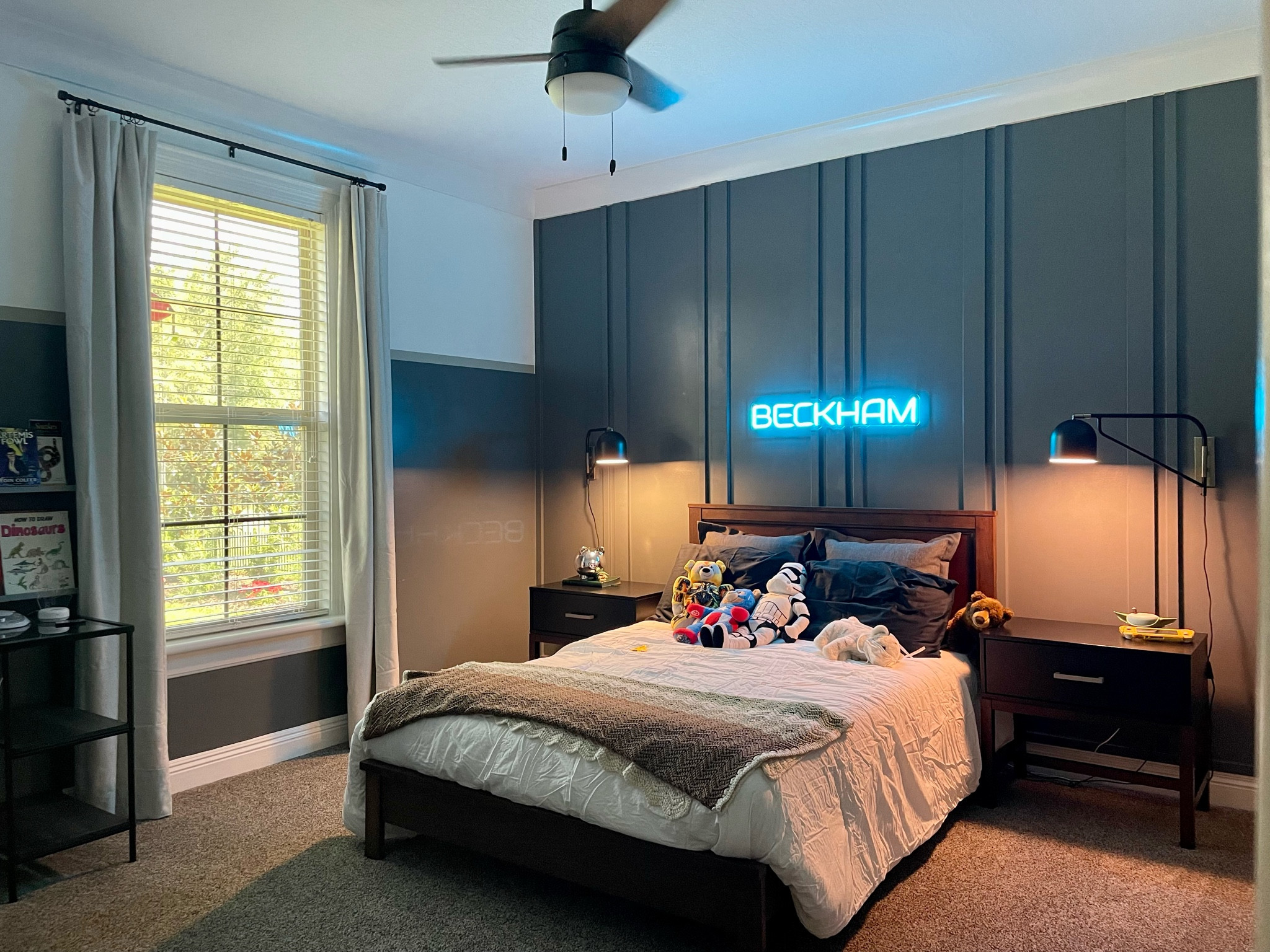 My son‘s bedroom update. We did this last summer for his 9th birthday. He requested a “grown man room” and I think we delivered! Here is everything I got for his room.

#LTKhome #LTKfamily #LTKkids