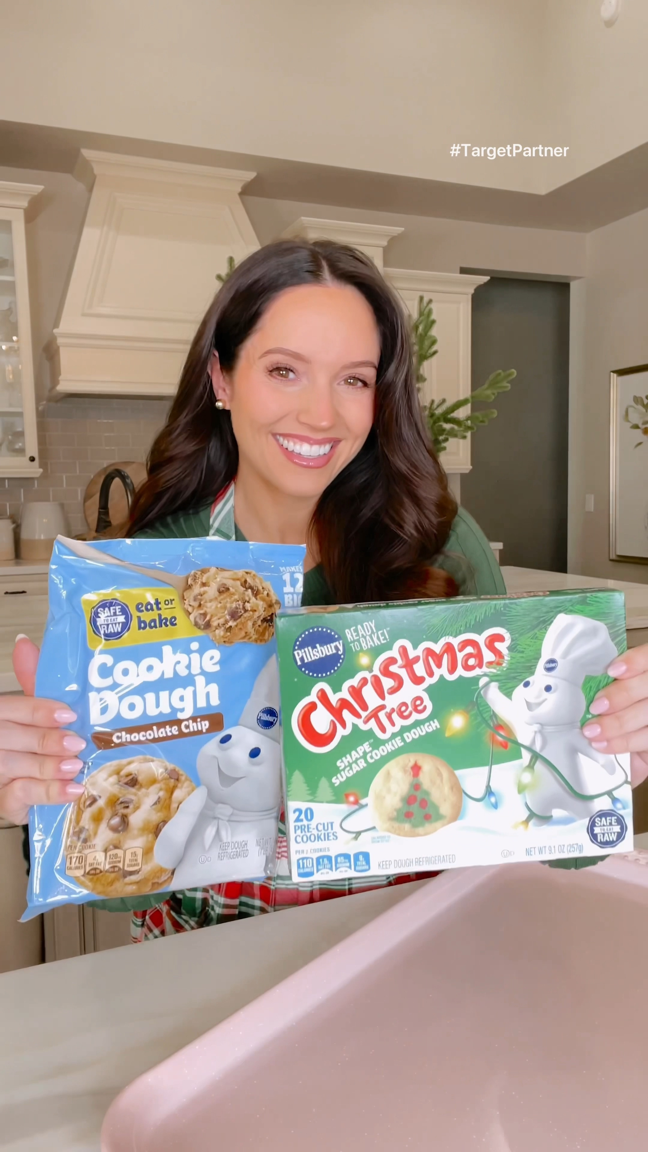 #Ad These VIRAL Christmas Cookies are better than I imagined! #pillsbury #TargetPartner All you need is a package of @pillsbury holiday sugar cookies and chocolate chip cookies. Bake the chocolate chip cookies at 350 (or 325 on a non-stick pan) for 5 minutes. Gently press sugar cookies on top of each chocolate chip cookie and bake for another 10-12 minutes. These are 100% worth trying this holiday if you’re a beginner baker or looking for something quick, easy, mess free, yet delicious to bake!

These @pillsbury holiday cookie dough packs can be hard to find in stock. Linking them here so you can find a @Target near you that has them in stock! 

#pillsburycookies #Target #doublecookies #sweettreat #holidaycookies #sprinkles #cookiehack #sugarcookies 

#LTKHoliday #LTKParties #LTKSeasonal