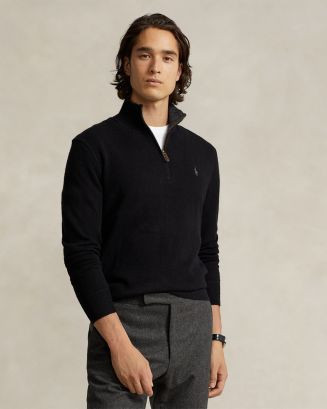 Cashmere Regular Fit Quarter Zip Mock Neck Sweater - Exclusive | Bloomingdale's (US)