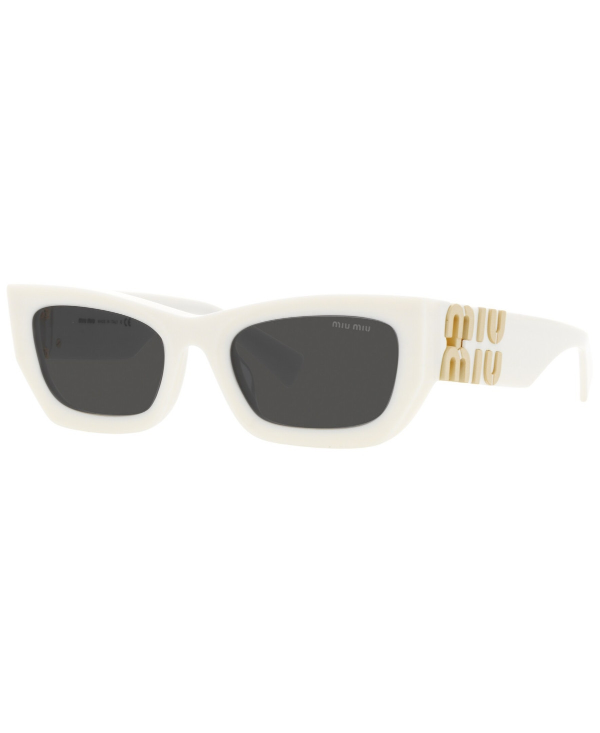 Miu Miu Women's Sunglasses, Mu 09WS - White | Macy's