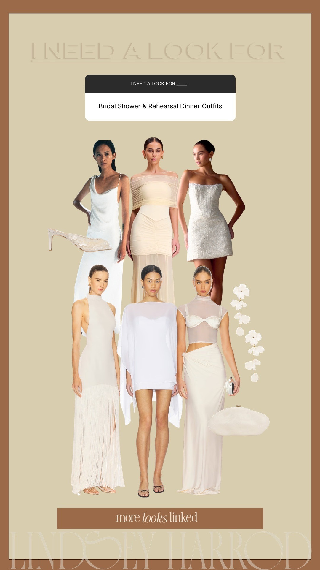 Bridal Shower & Rehearsal Dinner Outfits 

 #LTKootd #LTKSeasonal #LTKTravel