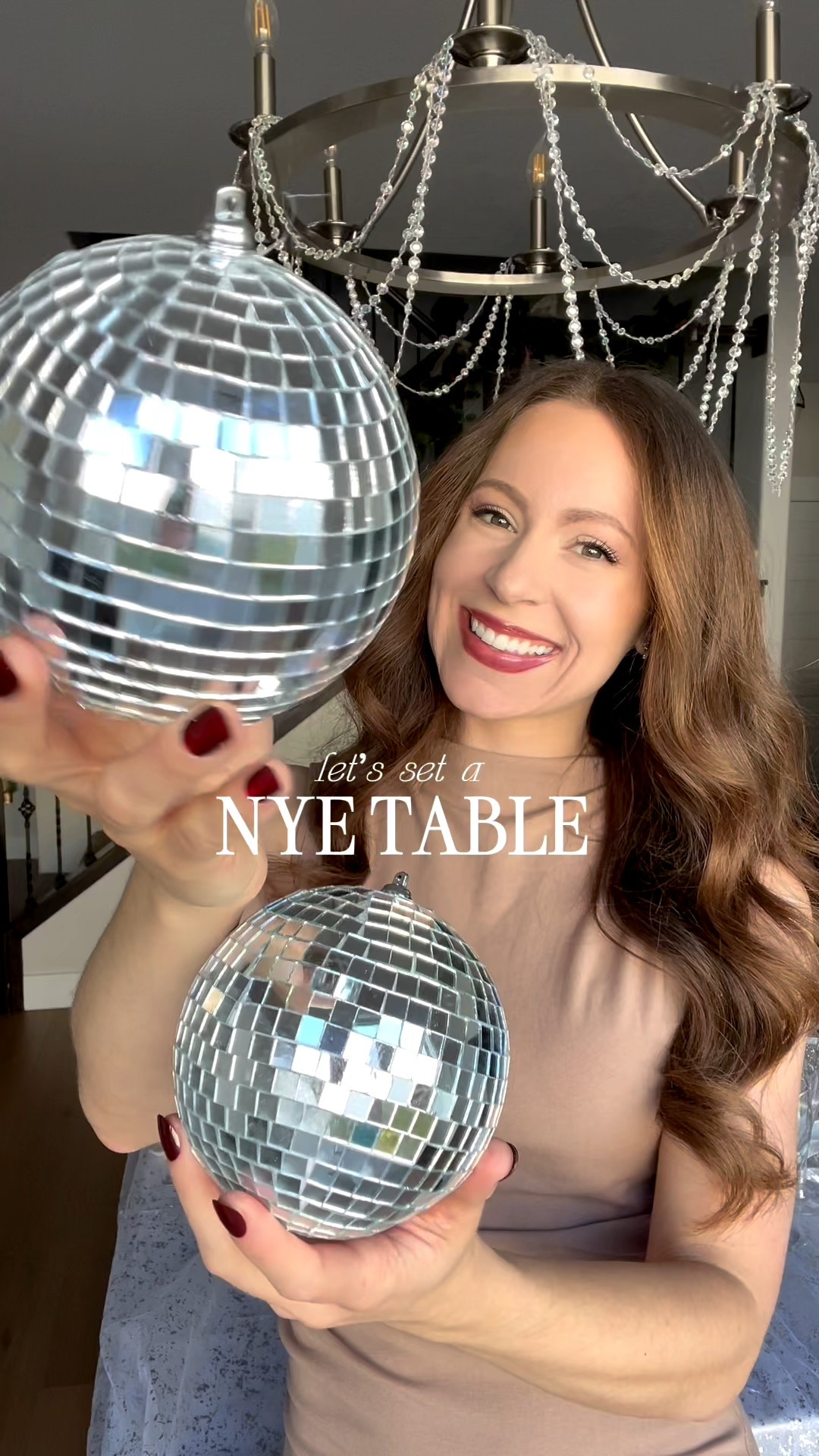 My picks this year for a monochromatic silver NYE table 🤩🩶🤍✨ love all these sparkling textures and the way the candles and lights transition from day to night 🌌🎇
+charcuterie from Boarderie to keep the food prep as easy as can be! HAPPY NEW YEAR 🤍Becca

#LTKSeasonal #LTKHoliday #LTKfoodie