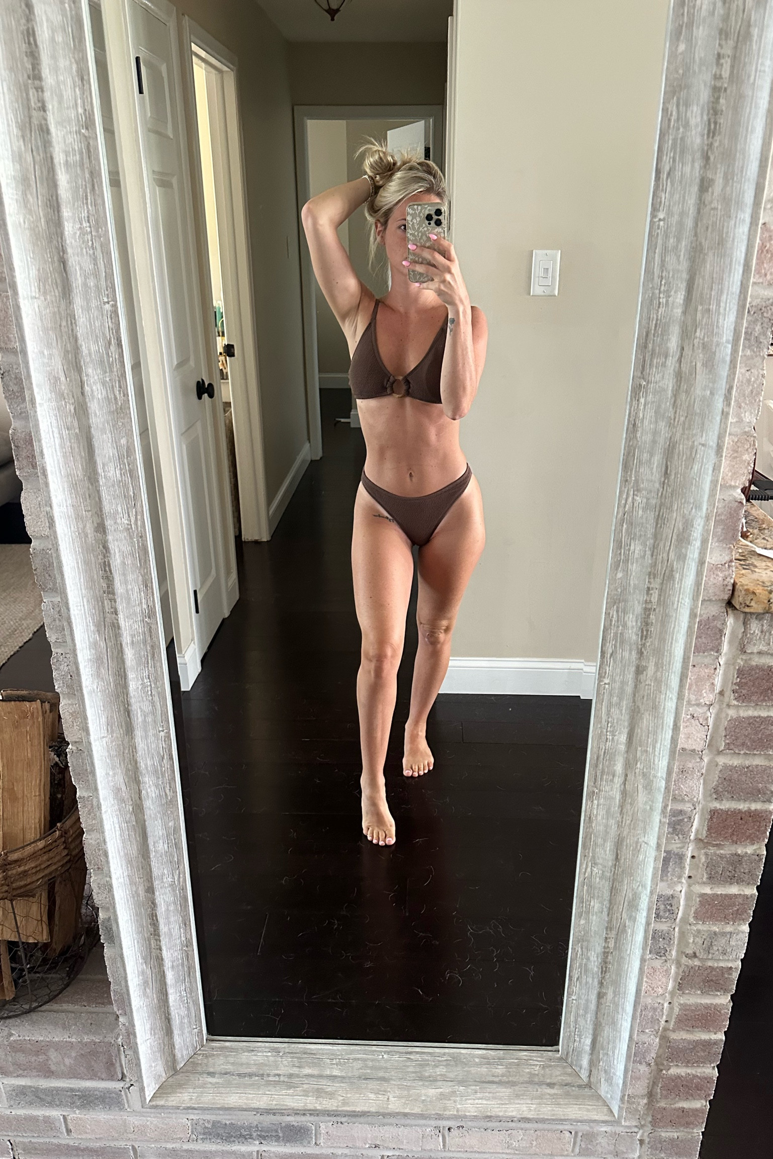 Brown Bikini set 
Size smalll

#LTKfindsunder50 #LTKtravel #LTKswim