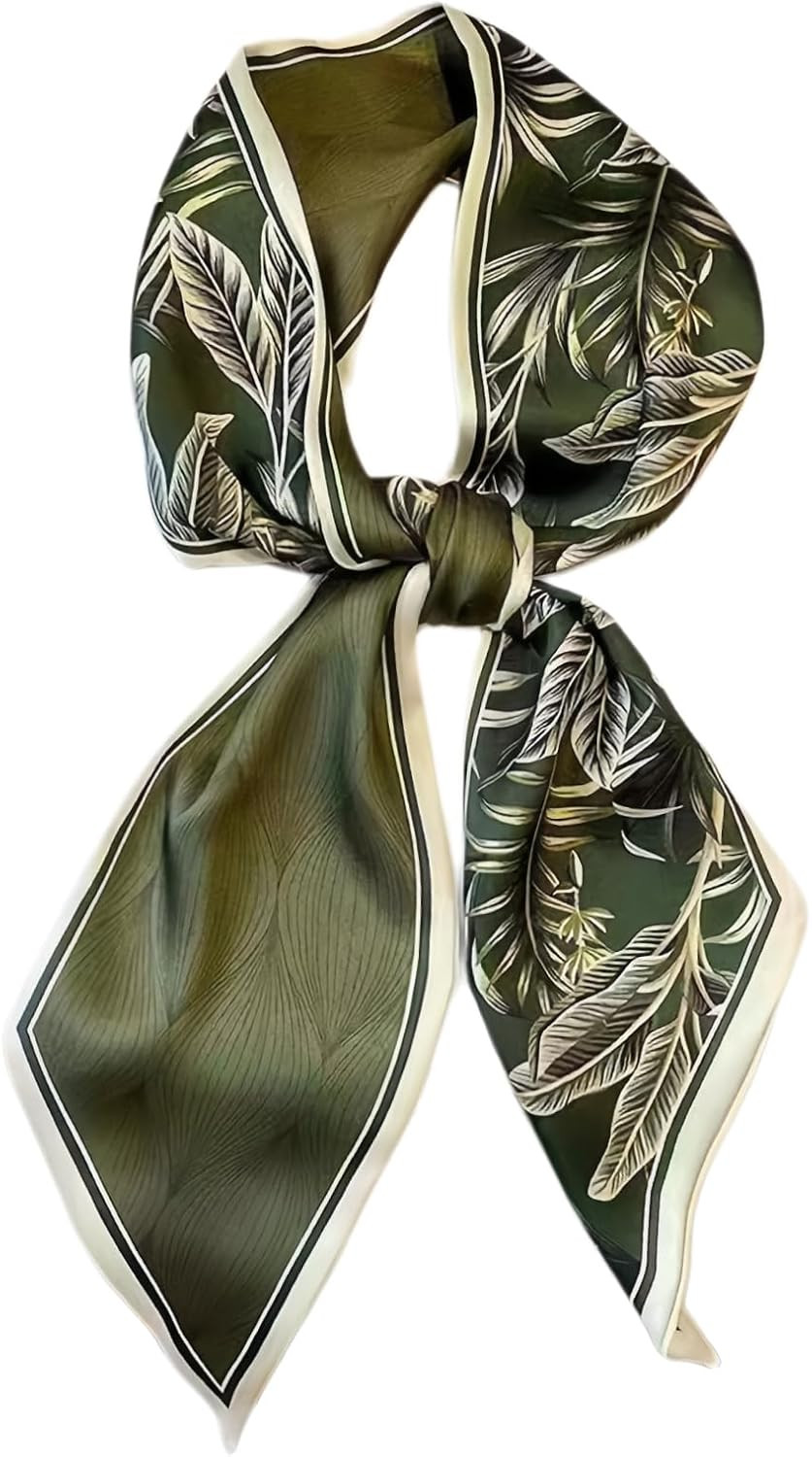 Fashion Scarf for Women - 58" Long Skinny Scarf Lightweight, Luxurious Silk Feeling for Neck, Hair, Purse & Belt Accessory | Amazon (US)