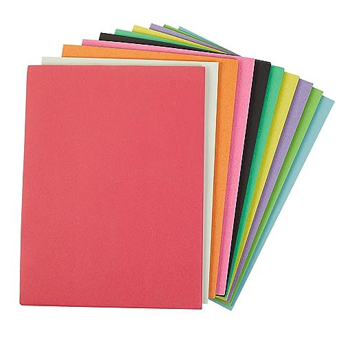 Colorations Lightweight Construction Paper, Value Pack, 10 Colors, 300 Sheets with Bonus Stencil, Everyday Use, Classroom Supplies, Daycare Supplies, Pre-School, at Home use | Amazon (US)