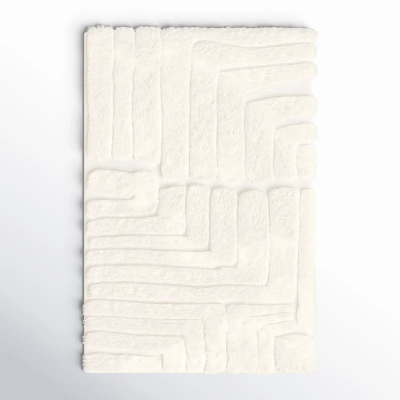 Fernande Wool Ivory Rug | AllModern