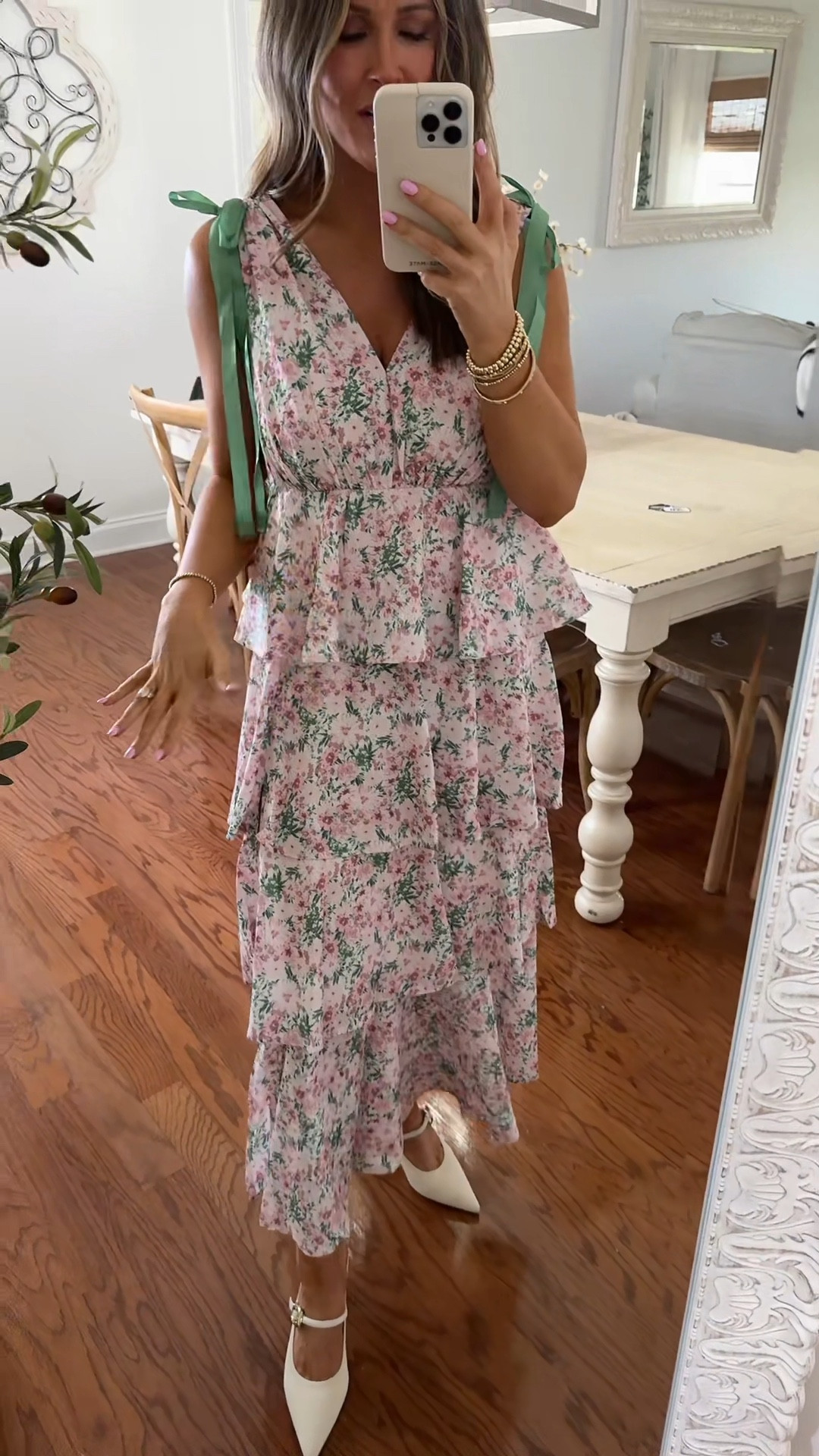 Summer dress outfits 💕

If you’re looking for that perfect feminine, flowy dress for vacation or date night… this one is SO pretty.

I love this for vacation outfits or even wedding guest dresses because it’s lightweight, flattering, and just one of those pieces you feel good in 💕

Perfect for summer when you want something easy but still elevated.

summer dress outfits
vacation outfits women
wedding guest dresses

#summerdress #vacationoutfits #tiktokshopspringglowup #creatorsearchinsights #greenish 

#LTKSeasonal #LTKWedding #LTKmomlife