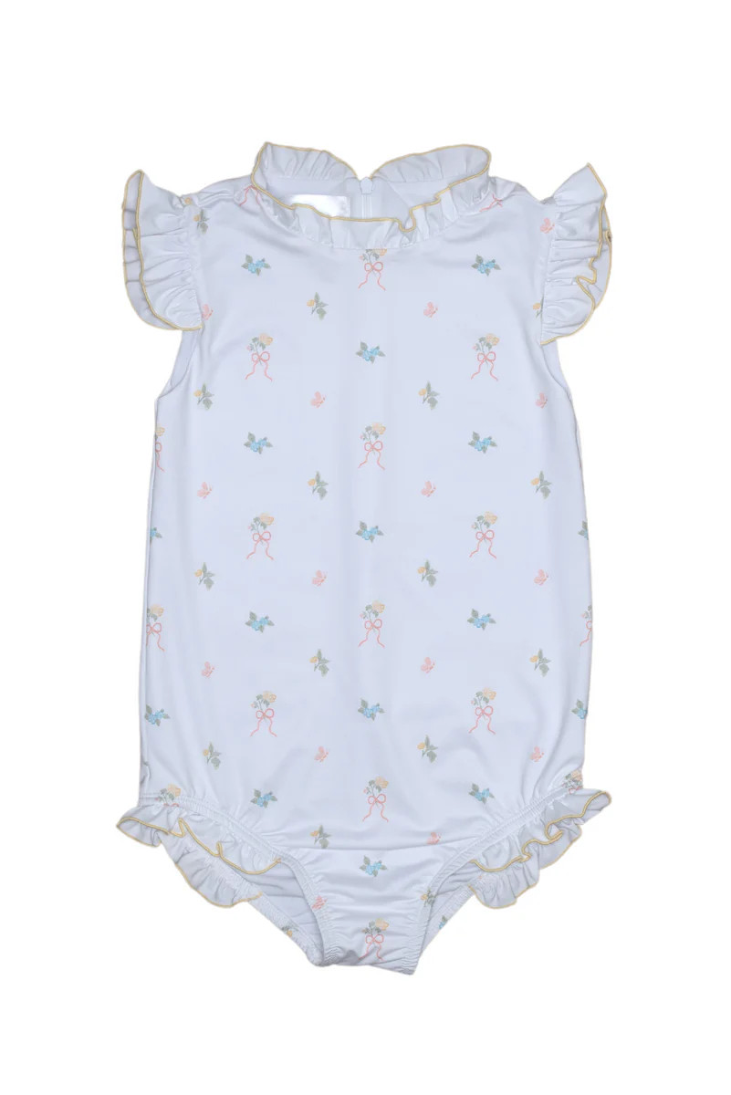 Bingley Suit in Papillon Blooms | Sun House Children's