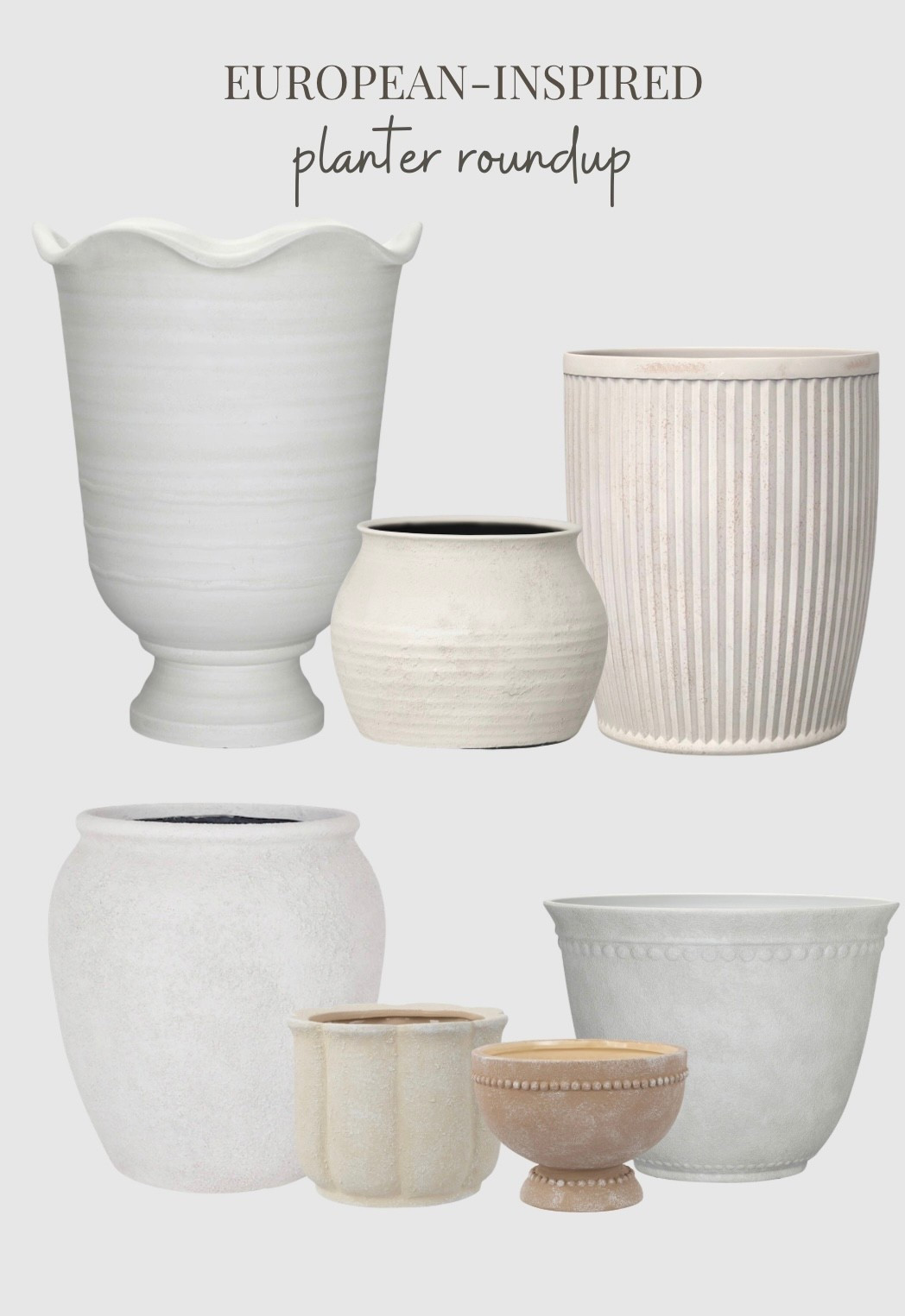 I own all of these gorgeous European-inspired planters and am so impressed by the quality and style! But the best part? They’re all under $100. ☀️

#LTKHome #LTKSeasonal