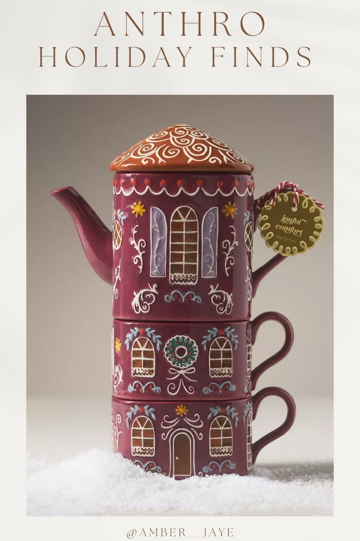 Anthropologie Holiday Finds ❄️ Gift Ideas 🎄 Tea Set 



#LTKFindsUnder50 #LTKHome #LTKSeasonal