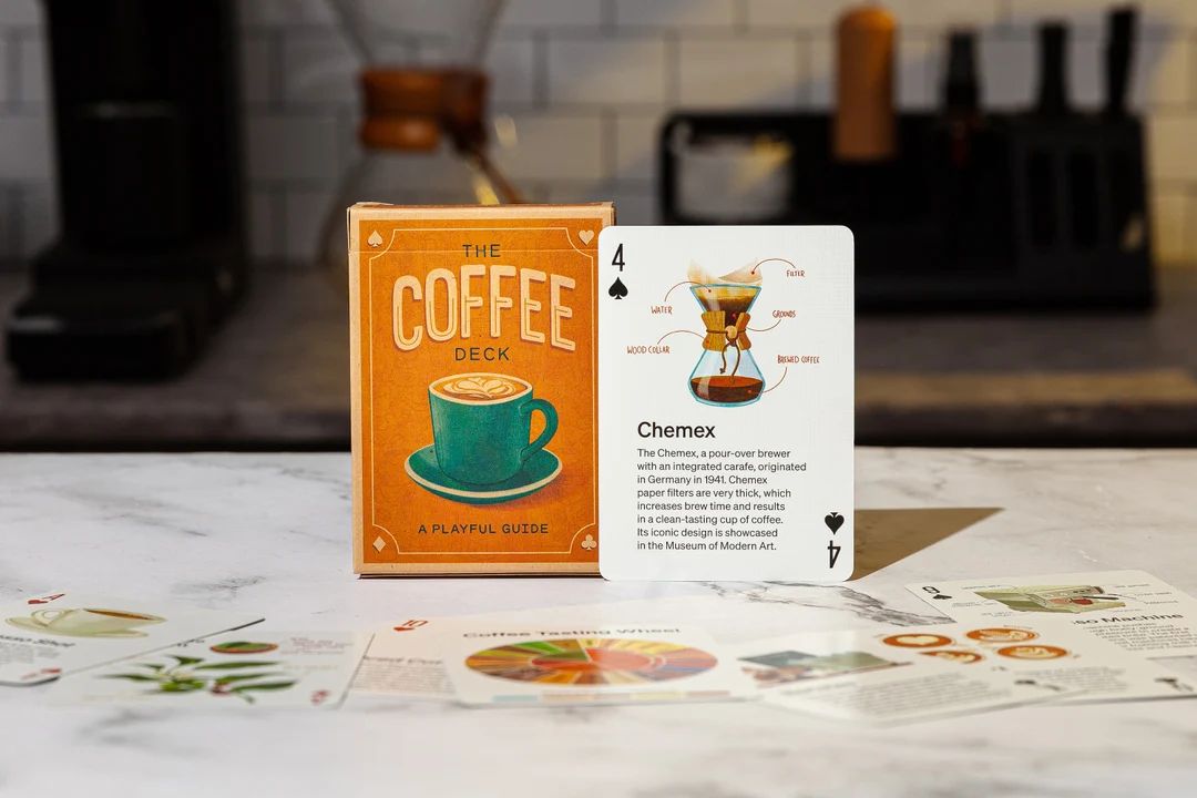 The Coffee Deck: Playing Cards Full of Facts about Coffee | Etsy (US)