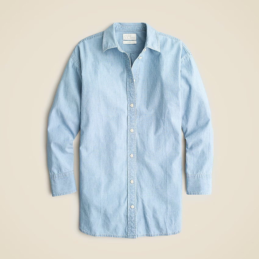 Relaxed-fit chambray shirt | J. Crew US