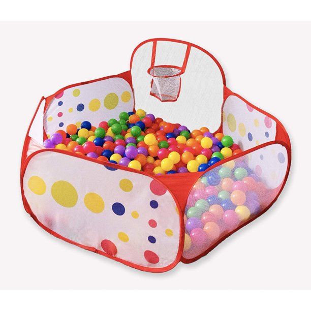 Foxplay Foldable Basketball Ball Pit for Toddlers | Walmart (US)
