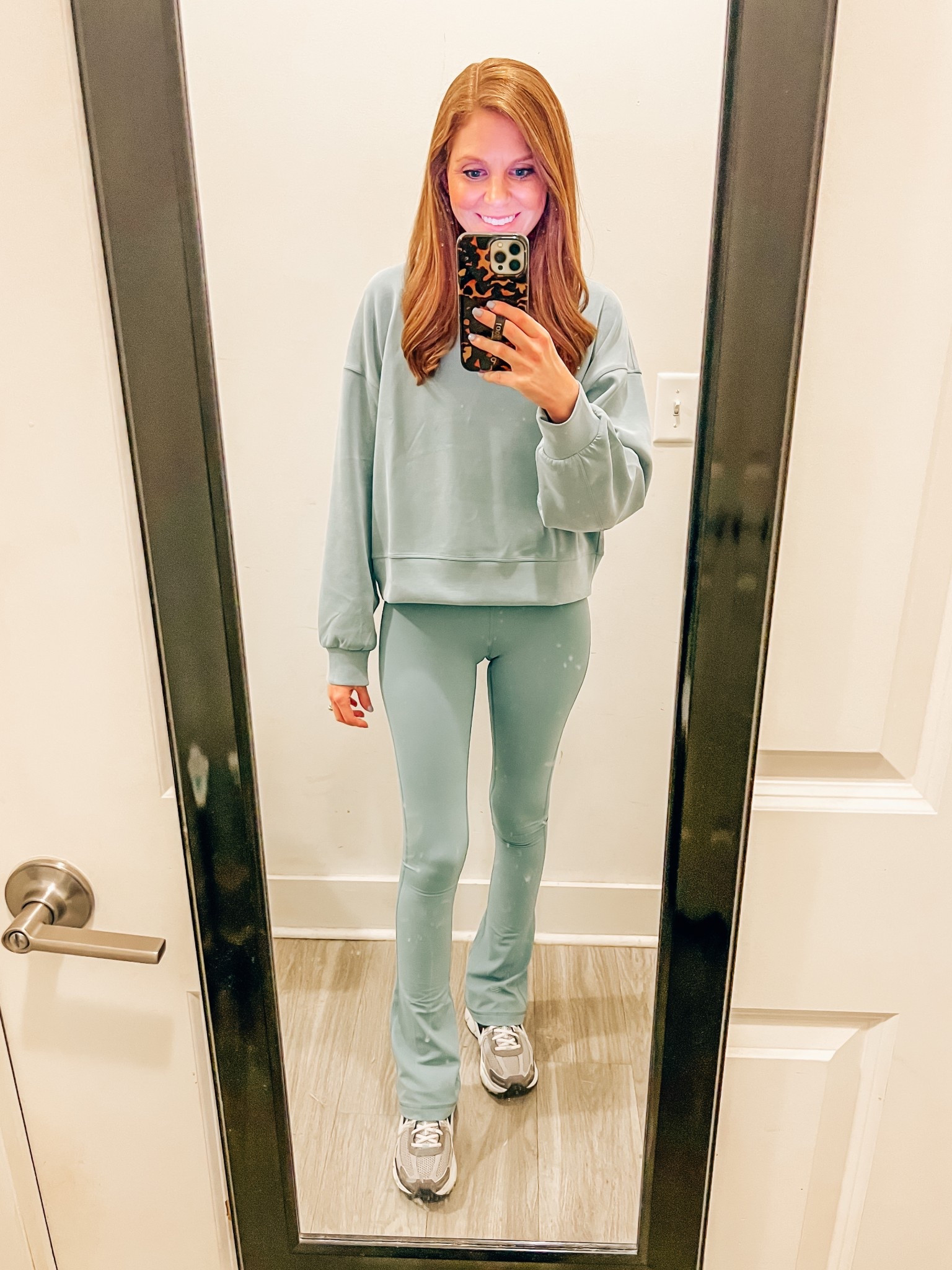 Lululemon set size 6 sweatshirt for a loose fit and size 2 pants 

#LTKActive #LTKSaleAlert #LTKSeasonal