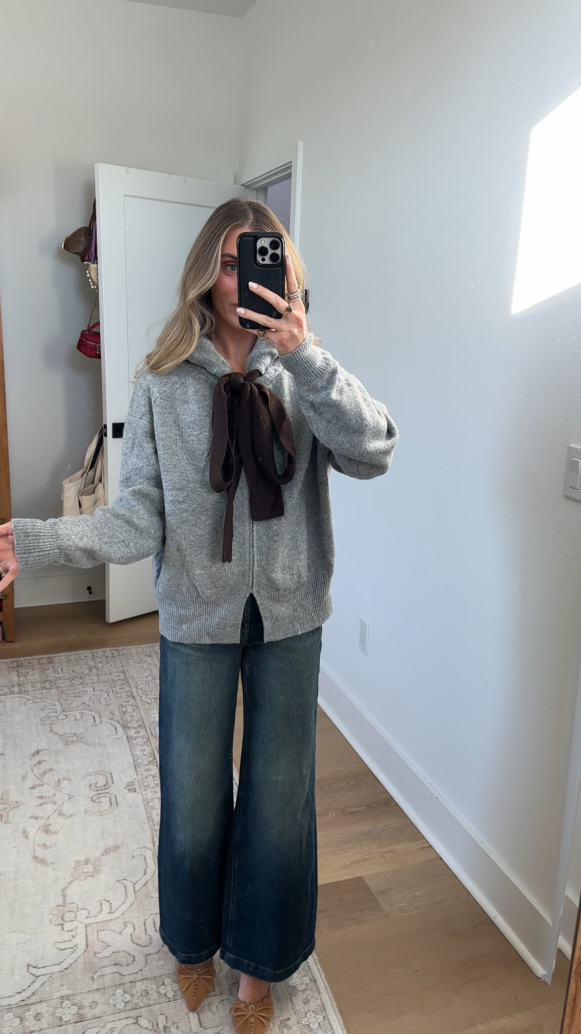 Amazon size small Chevara Women’s Lace Up Bow Hoodie Cardigan Casual Long Sleeve Zip Up Color Block Knit Hooded Sweater. Zara look for less. 

#freepeople #lookforless #affordablefashion #budgetfriendly #budgetfashion #freepeopleinspired #freepeopledupes #amazon #amzonfinds #amazonmusthaves #amazonvirtualtryon #amazonfavorites #amazonfashion #founditonamazon #founditonamazonfashion amazon haul, amazon clothing haul, affordable fashion, clothing haul, fall clothing haul, fall fashion, fall trends, winter clothing haul, amazon fashion, amazon finds, amazon fashion 2026. 

#LTKSaleAlert #LTKSeasonal #LTKootd