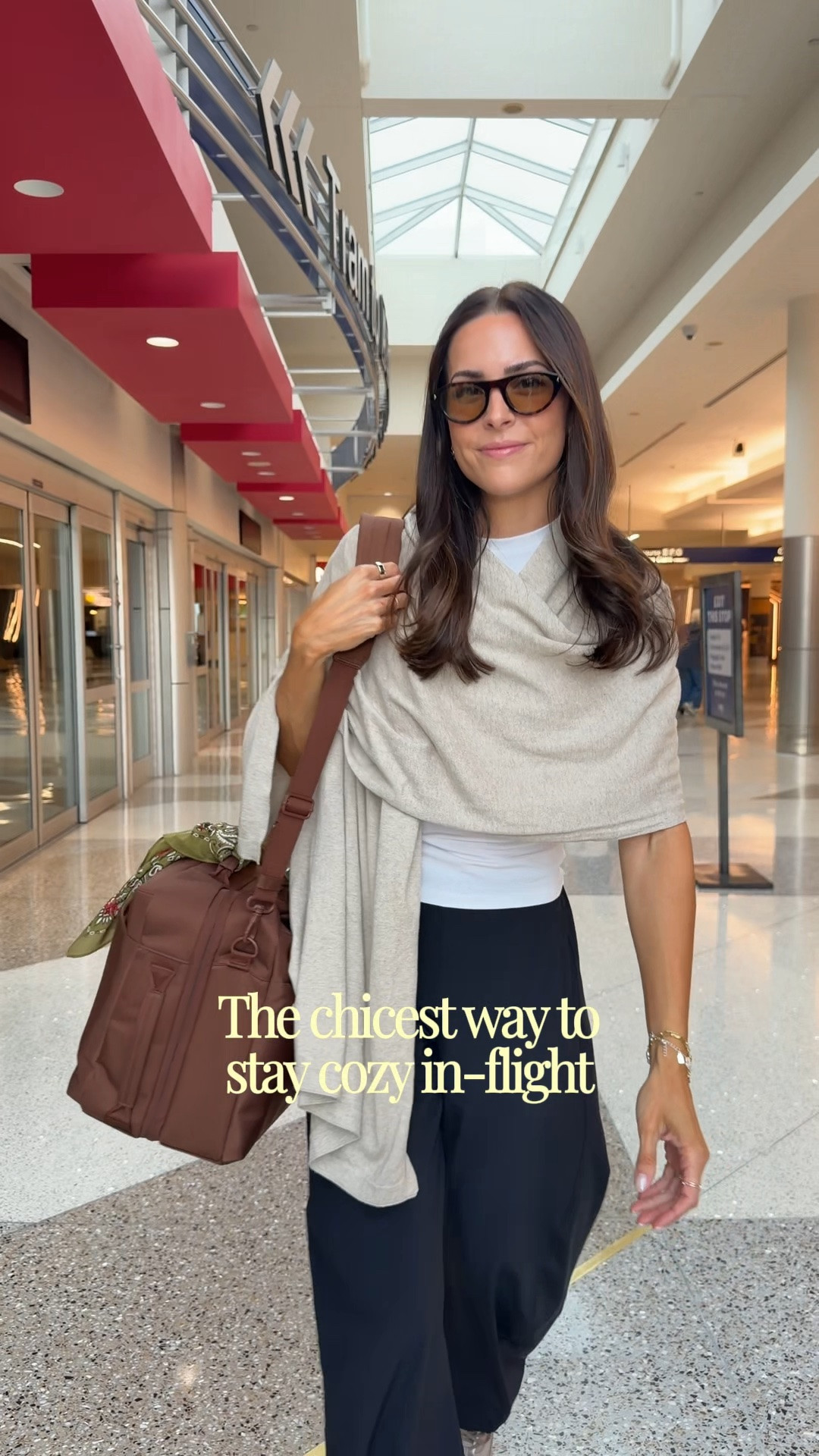 The perfect cozy chic travel look! This wrap is super versatile and soft, doesn’t shed, and made of organic cotton 👏🏼

Pants: size up if between (4) I’m in the long length and I’m 5’7”!

#LTKootd #LTKTravel #LTKgrwm