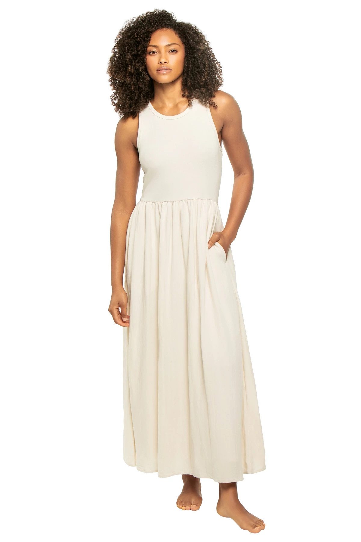 Charlotte Ribbed Maxi Dress | Everything But Water
