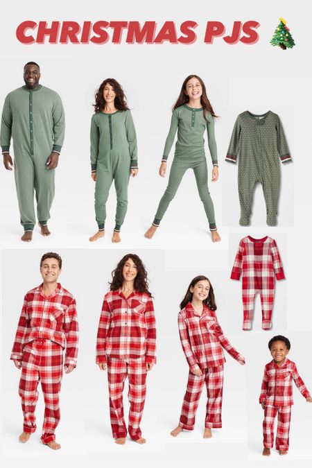 Christmas pjs for the whole family! 

#LTKSeasonal #LTKHoliday