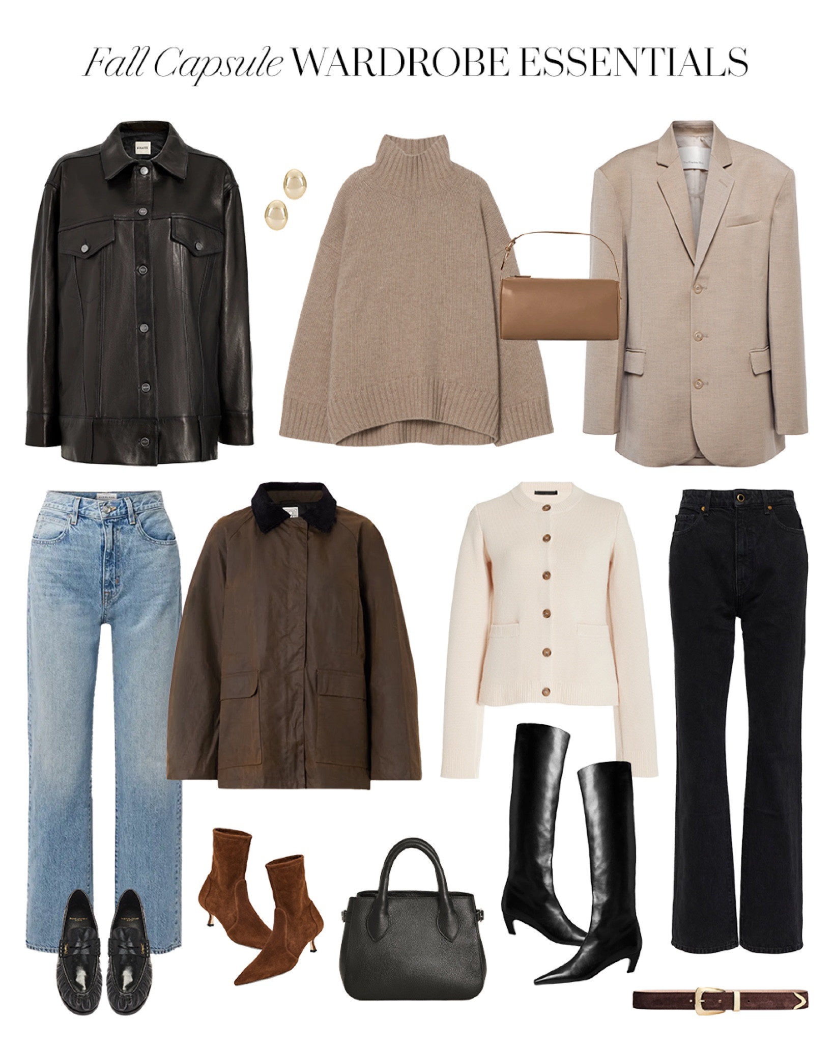 Fall Capsule Wardrobe Essentials

#LTKStyleTip #LTKSeasonal
