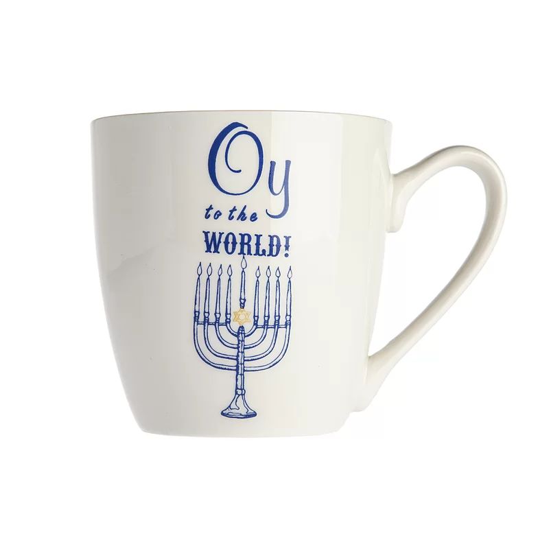 Godinger Hanukkah Ceramic Coffee Mug | Wayfair North America